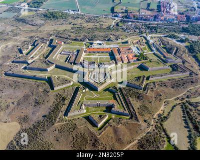 Château de Sant Ferran, rempart de Santa Tecla, Figueres, Gérone, Espagne Banque D'Images