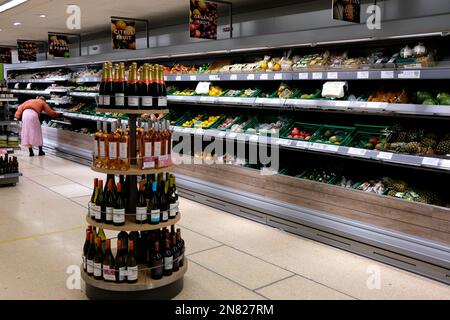 supermarché waitrose, ville de ramsgate, kent est, royaume-uni février 2023 Banque D'Images