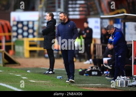 Dundee, Royaume-Uni. 11th févr. 2023. 11th février 2023 ; Tannadice Park, Dundee, Écosse : Scottish Premiership football, Dundee United contre Kilmarnock ; Derek McInnes, responsable de Kilmarnock Credit: Action plus Sports Images/Alay Live News Banque D'Images