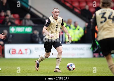 Theo Archibald lors du match Sky Bet League 2 entre Walsall et Leyton Orient au stade Banks, Walsall, le samedi 11th février 2023. (Photo : Gustavo Pantano | ACTUALITÉS MI) crédit : ACTUALITÉS MI et sport /Actualités Alay Live Banque D'Images