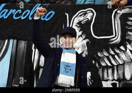 Roma, Italie. 11th févr. 2023. Stefan Radu du Latium lors de la série Un match de football entre SS Lazio et Atalanta BC au stade Olimpico à Rome (Italie), Fenruary 11th, 2023. Photo Antonietta Baldassarre/Insidefoto crédit: Insidefoto di andrea staccioli/Alamy Live News Banque D'Images