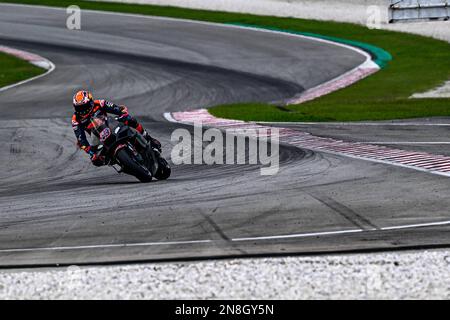 Sepang, Malaisie. 11th févr. 2023. Jour 2 du test officiel MotoGP™ Sepang au circuit de Sepang en Malaisie, 11 février 2023 en photo : Miller Día 2 de los test oficiales en Sepang de MotoGP™ en el circuito de Sepang en Malasia, 11 de febrero de 2023 POOL/ MotoGP.com/Cordon les images de presse seront à usage éditorial exclusif. Crédit obligatoire: © motogp.com crédit: CORMON PRESSE/Alay Live News Banque D'Images