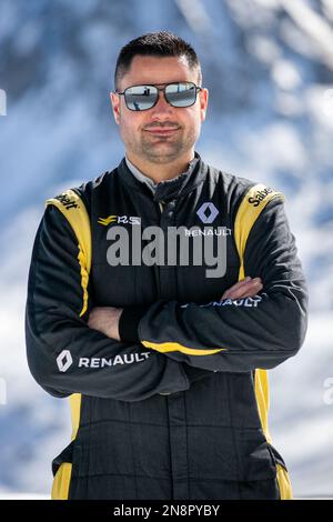 PRAT Jeremy (FR), RX EVOLUTION, portrait lors du Clio Ice Trophy 2023 2023 - GSeries G3 sur le circuit Andorre - pas de la Casa, on 11 février 2023 à Encamp, Andorre - photo Damien Doumergue / DPPI crédit: DPPI Media/Alay Live News Banque D'Images