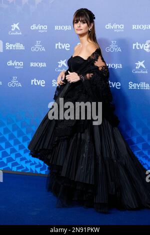 Penelope Cruz assister aux Goya Awards 37th au Centre de conférences et d'expositions FIBES sur 11 février 2023 à Séville, Espagne. Photo par ABACAPRESS.COM Banque D'Images