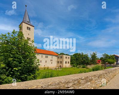 Hesse North Harz Castle Stamp Station Châteaux et palais Harzer Wandernadel Banque D'Images