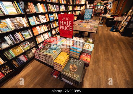 Waterstones Kendal Cumbria Banque D'Images