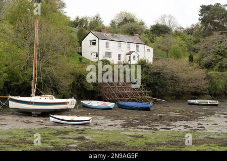 COOMBE, CORNWALL, Royaume-Uni - MAI 12 : vue de Coombe à Cornwall le 12 mai 2021 Banque D'Images