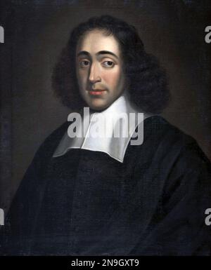 Baruch de Spinoza (1632 – 1677) philosophe hollandais Banque D'Images
