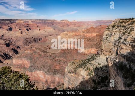 Célèbre plateau du Grand Canyon en Arizona, États-Unis Banque D'Images