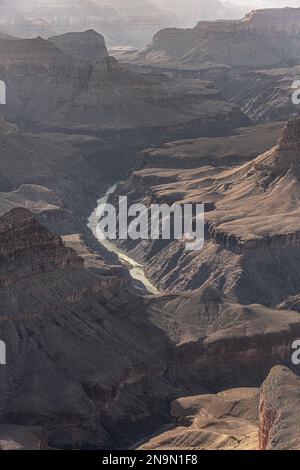 Célèbre plateau du Grand Canyon en Arizona, États-Unis Banque D'Images