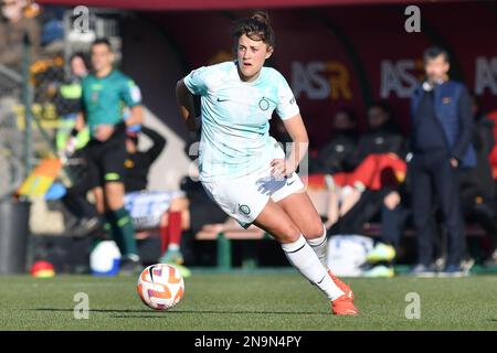 Rome, Italie , 11 février, , 2023 photo de gauche à droite, Elisa Polli d'Inter Pendant le championnat de football féminin série a match Roma v Inter Credit: Massimo Insabato/Alay Live News Banque D'Images