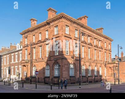 Hawksley House, un bâtiment néoclassique classé datant du début du 20th siècle, maintenant appartements, à Sunderland, Angleterre, Royaume-Uni Banque D'Images