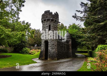 Ashford Castle, Cong, dans le comté de Mayo, Irlande Banque D'Images