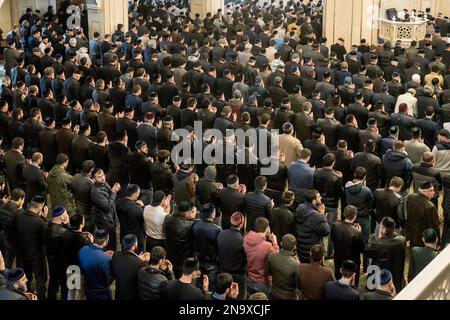 Mosquée Akhmad Kadyrov Banque D'Images