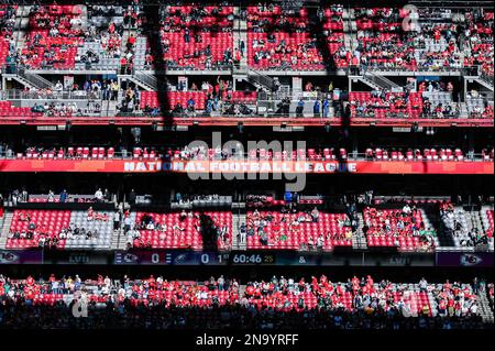 Phoenix, États-Unis. 12th févr. 2023. L'ambiance devant le Super Bowl LVII entre les Philadelphia Eagles et les Kansas City Chiefs, qui s'est tenu au State Farm Stadium de Phoenix, Arizona, le 12 février 2023. (Photo par Anthony Behar/Sipa USA) crédit: SIPA USA/Alay Live News Banque D'Images
