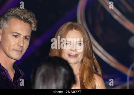 Des patineurs de célébrités et leurs partenaires assistent à la séance photo Dancing on Ice au studio ITV de Hemel Hempstead avec: Patsy Palmer où: Hemel Hempstead, Royaume-Uni quand: 11 janv. 2023 crédit: Phil Lewis/WENN Banque D'Images