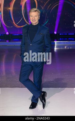 Des patineurs célèbres et leurs partenaires assistent à la séance photo Dancing on Ice au studio ITV de Hemel Hempstead avec : Christopher Dean où : Hemel Hempstead, Royaume-Uni quand : 11 janvier 2023 crédit : Phil Lewis/WENN Banque D'Images