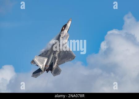 Lockheed Martin F-22 Raptor Jet Banque D'Images