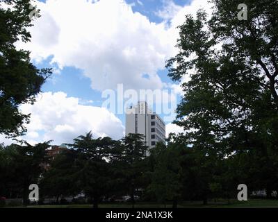 Le White Building, Cumberland place, Southampton Banque D'Images