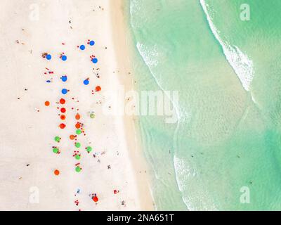 Vue sur Praia Grande, Arraial do Cabo, Rio de Janeiro, Brésil Banque D'Images