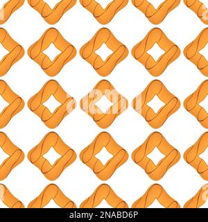 Pattern fait maison biscuit différents goût dans la pâtisserie biscuit, pattern cookie consiste en la collection naturelle savoureuse biscuit de la nourriture accessoire de pâtisserie, patte Illustration de Vecteur