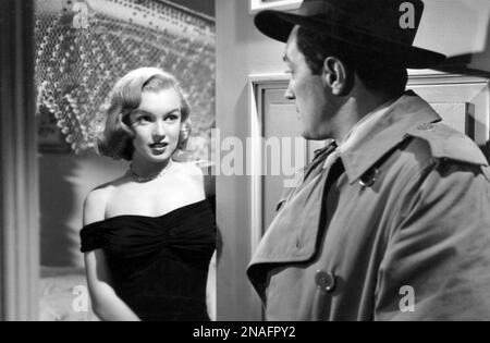 L'Asphalt Jungle 1950 MGM film avec Marilyn Monroe Banque D'Images