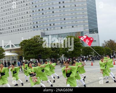 Tokyo Motor Show 2019, danseurs Banque D'Images