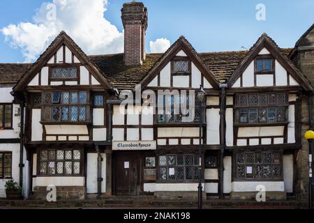 EAST GRINSTEAD, WEST SUSSEX/UK - AOÛT 3 : vue de Clarendon House à East Grinstead West Sussex sur 3 août 2020 Banque D'Images