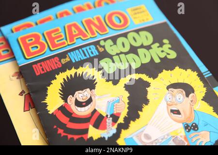 Beano Comic Library petit livre Banque D'Images