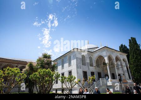 Photo du kiosque de Bagdad au Palais de Topkapi à istanbul, Turquie. Le palais de Topkapı ou le Seraglio, est un grand musée à l'est du Fatih dis Banque D'Images