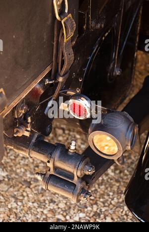 Enregistrement UU 4834 Rolls Royce utilisé comme voiture de mariage. Banque D'Images