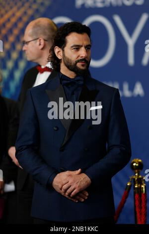 Séville, Espagne. 11th févr. 2023. Antonio Velazquez assiste au tapis rouge du Goya Awards 2023 au Centre de conférences et d'expositions de la FIBES sur 11 février 2023 à Séville, Espagne. (Photo de David Carbajo/NurPhoto) Credit: NurPhoto SRL/Alay Live News Banque D'Images