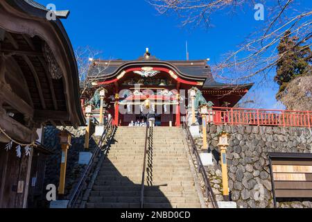 Musashi-Mitake-jinja (sanctuaire), culte de montagne, trekking sur le mont Mitake, ville d'OME, Tokyo, Japon, Asie de l'est, Asie Banque D'Images