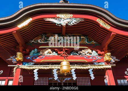 Musashi-Mitake-jinja (sanctuaire), culte de montagne, trekking sur le mont Mitake, ville d'OME, Tokyo, Japon, Asie de l'est, Asie Banque D'Images