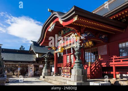 Musashi-Mitake-jinja (sanctuaire), culte de montagne, trekking sur le mont Mitake, ville d'OME, Tokyo, Japon, Asie de l'est, Asie Banque D'Images