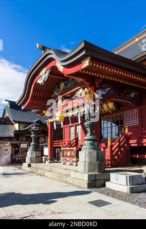 Musashi-Mitake-jinja (sanctuaire), culte de montagne, trekking sur le mont Mitake, ville d'OME, Tokyo, Japon, Asie de l'est, Asie Banque D'Images