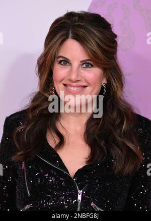 Londres, Royaume-Uni. 13 février 2023, Monica Lewinsky à l’amour qu’elle a eu à faire ? Première, sur 13 février 2023 à Londres, Royaume-Uni. Photo de Stuart Hardy/ABACAPRESS.COM Banque D'Images