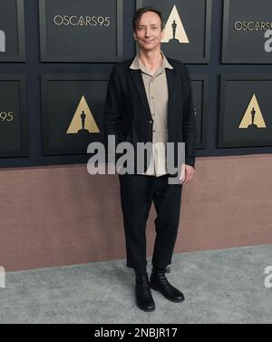 Los Angeles, États-Unis. 13th févr. 2023. Hauschka arrive au déjeuner annuel des Oscars nominés 95th qui a eu lieu au Beverly Hilton à Beverly Hills, CA, lundi, ?13 février 2023. (Photo par Sthanlee B. Mirador/Sipa USA) crédit: SIPA USA/Alay Live News Banque D'Images