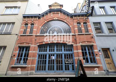 Ostende, Oostende est une ville côtière et une commune située dans la province de Flandre Occidentale, dans la région flamande de Belgique. Banque D'Images