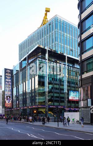 Soho place, @sohoplace, un théâtre du West End à Londres Angleterre Royaume-Uni Banque D'Images