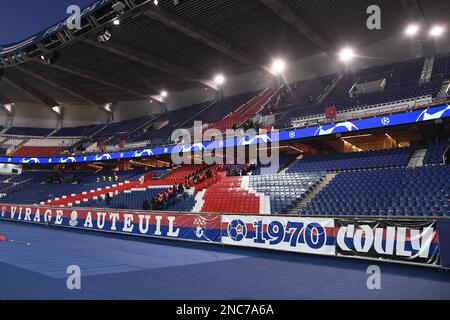 Paris, France, 14 février 2023, Julien Mattia / le Pictorium - PSG - Bayern Munich - 16/12/2016 - France / Ile-de-France (région) / Paris - le Parc des Princes avant la Ligue des Champions 2023 Round de 16 match entre PSG et Bayern Munich au Parc des Princes, À Paris, le 14 février 2023 Banque D'Images