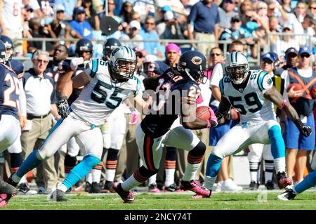 Carolina Panthers Head Coach, John Fox, is shown during an NFL football game  in Charlotte, N.C., Sunday, Dec. 6, 2009. (AP Photo/Mike McCarn Stock Photo  - Alamy