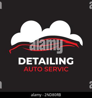Logo Vector pour le détail de la voiture et le réglage Illustration de Vecteur