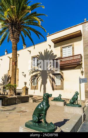 Las Palmas, Espagne, 21 décembre 2022. Plaza Mayor de Santa Ana à Las Palmas, Gran Canaria, Espagne Banque D'Images