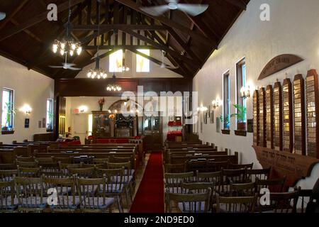 Toronto, Ontario / Canada - 26 mai 2013: Bâtiment intérieur d'une synagogue. Banque D'Images