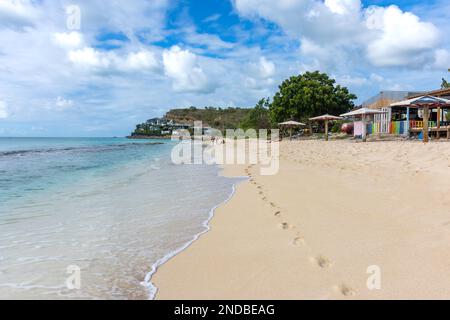Darkwood Beach, St Marys, Antigua-et-Barbuda, Petites Antilles, Caraïbes Banque D'Images