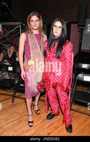 Toby Marlow et Lucy Moss assistent au spectacle de piste Wiederhoeft