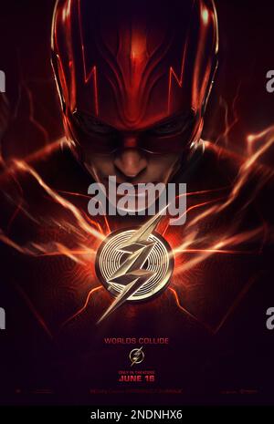 DATE DE SORTIE: 16 juin 2023. TITRE : le Flash. STUDIO: Warner Bros. DIRECTEUR: Andy Muschietti. PLOT: Barry Allen utilise sa vitesse super pour changer le passé, mais sa tentative de sauver sa famille crée un monde sans super héros, le forçant à courir pour sa vie afin de sauver l'avenir. AVEC: EZRA MILLER comme Barry Allen/The Flash. (Credit image: © Warner Bros/Entertainment Pictures/ZUMAPRESS.com) USAGE ÉDITORIAL SEULEMENT! Non destiné À un usage commercial ! Banque D'Images