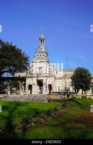 Parc de la mairie de Cognac charente france Banque D'Images