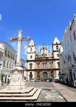 Église et couvent de São Francisco, Salvador, Brésil Banque D'Images